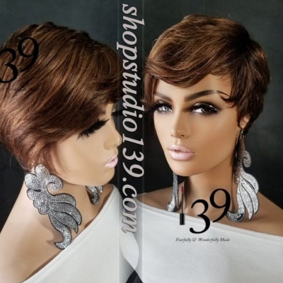 100%human hair pixie wig - Picture 2 of 4